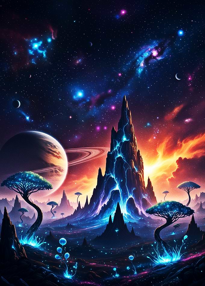 Heart of the Cosmic Mountain