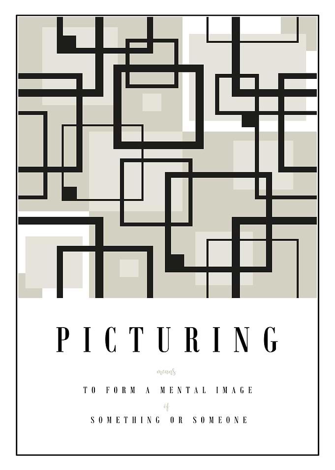 Hip to be Square Minimalist Art Print