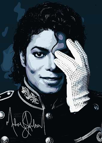 Michael Jackson Iconic Portrait Art