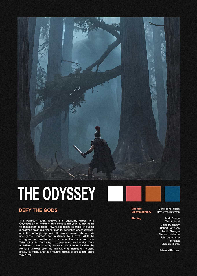 The Odyssey Movie Poster Concept