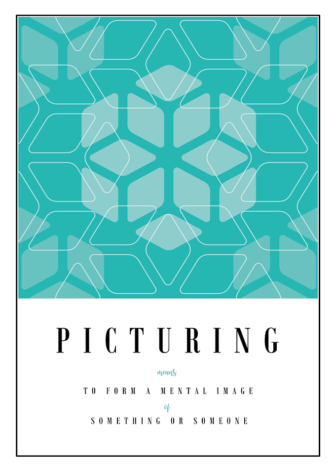 Hexaflake Minimalist Poster