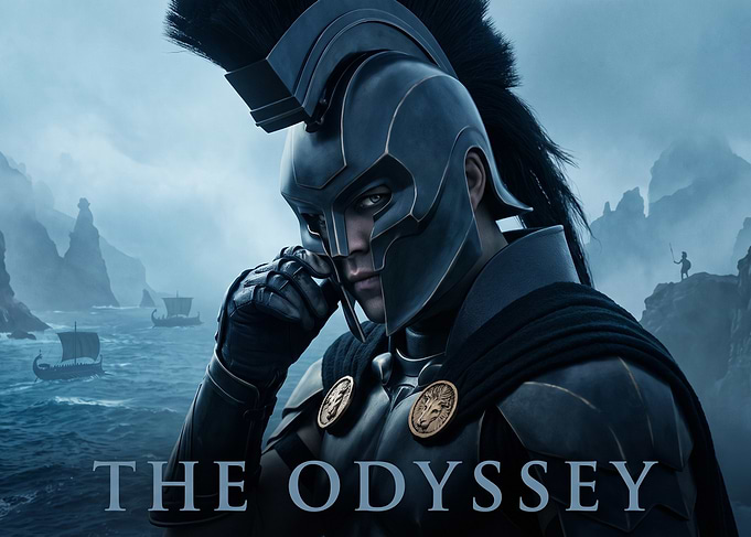 The Odyssey Spartan Warrior Poster