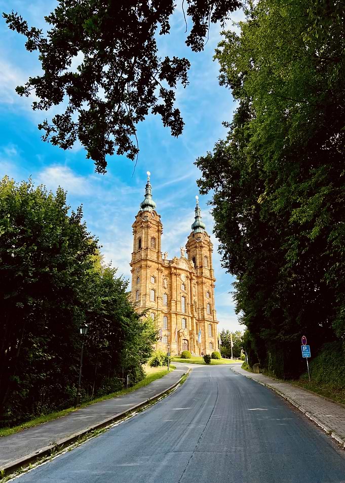 Historic Baroque Church in Germany
