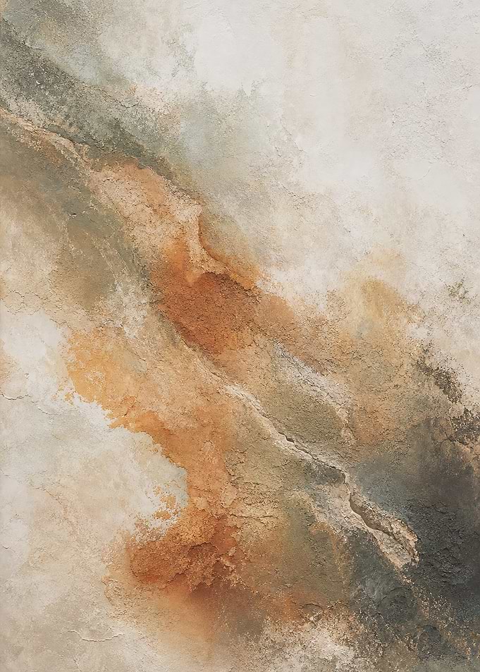 Textured Earthy Abstract Painting