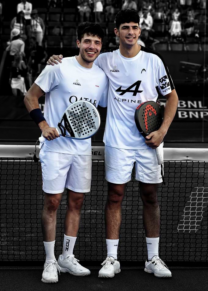 Arturo Coello and Agustín Tapia Padel Players