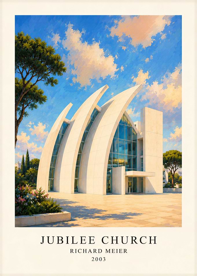 Jubilee Church Architectural Poster