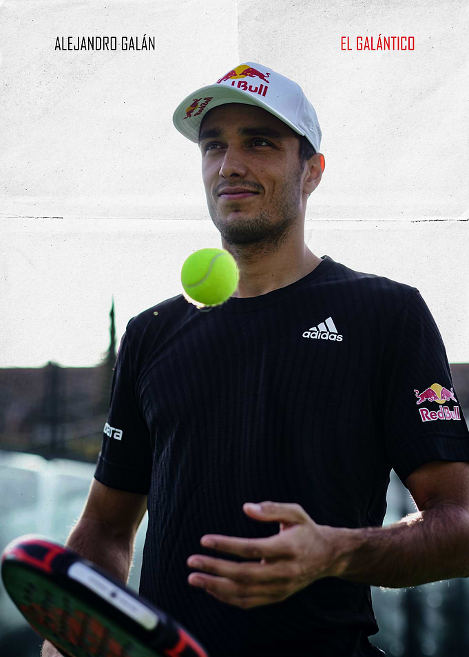 Alejandro Galán Padel Player Portrait