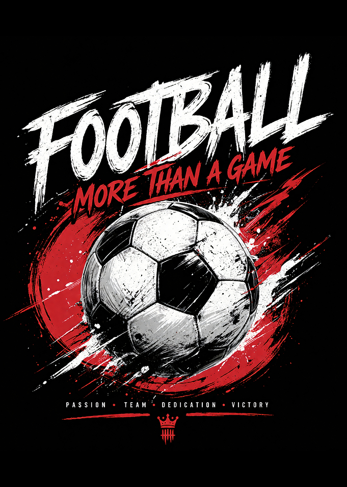 Football More Than A Game Poster