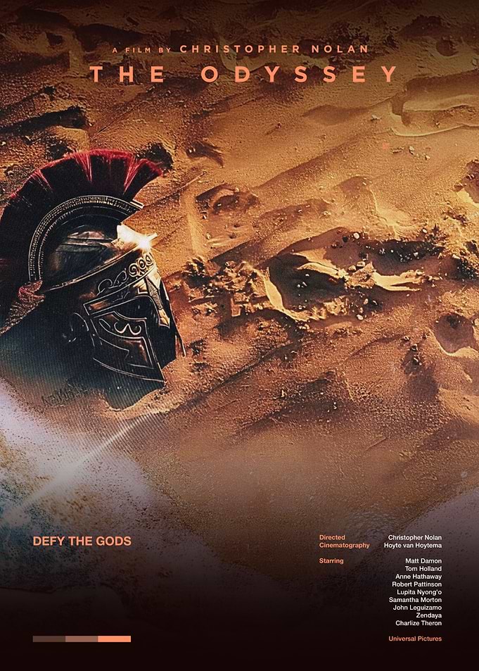 The Odyssey Christopher Nolan Movie Poster