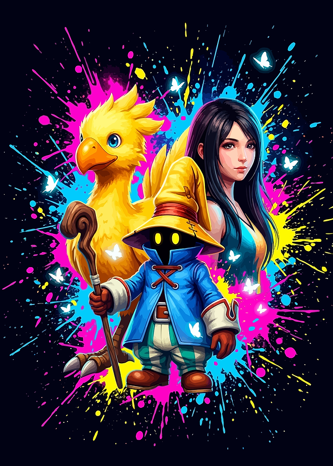 Final Fantasy Characters Splash Art