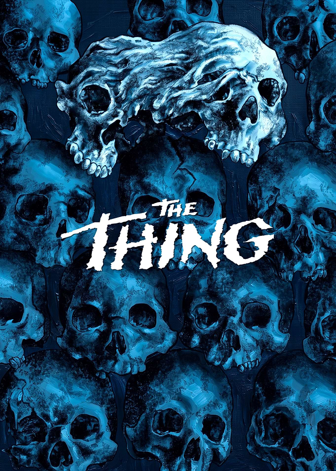 The Thing Skull Poster