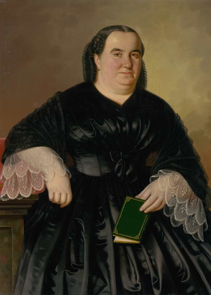 Portrait of a Woman in Black