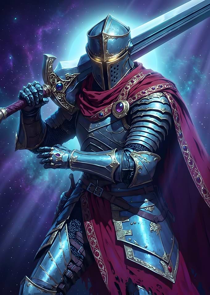 Cosmic Knight with Greatsword