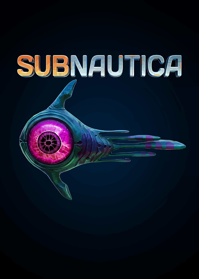 Subnautica Peeper Fish Poster