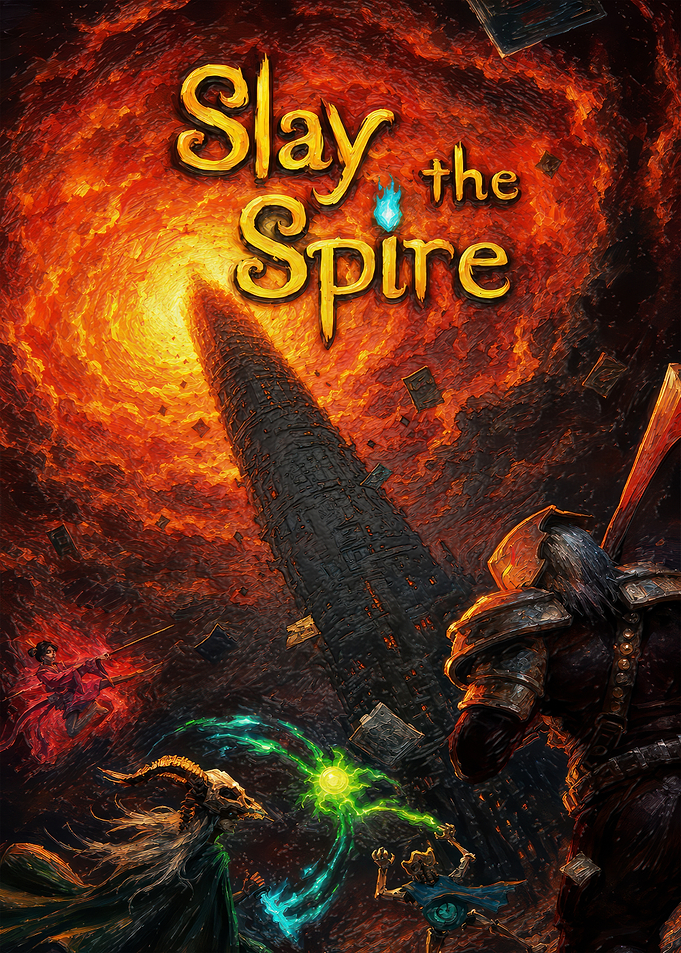 Slay the Spire Game Poster