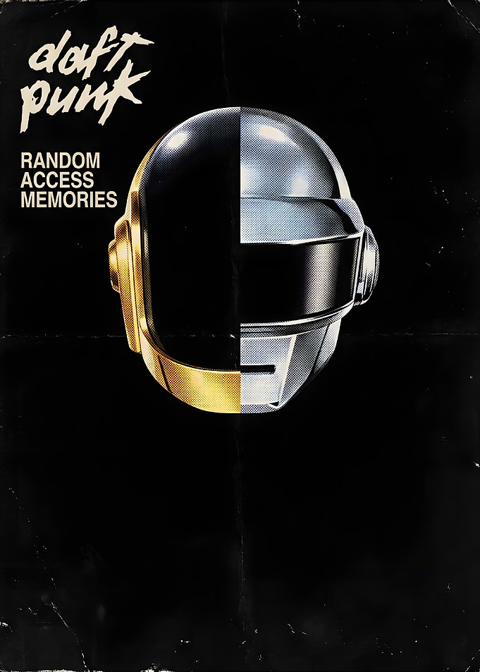 Daft Punk Random Access Memories Poster