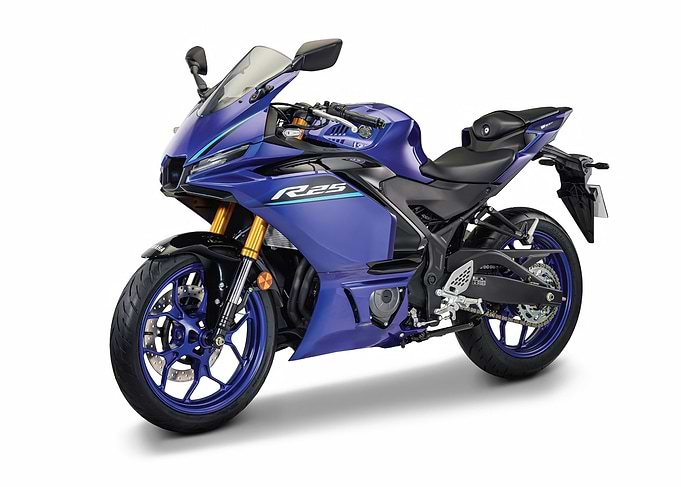 Yamaha R25 Blue Sport Motorcycle