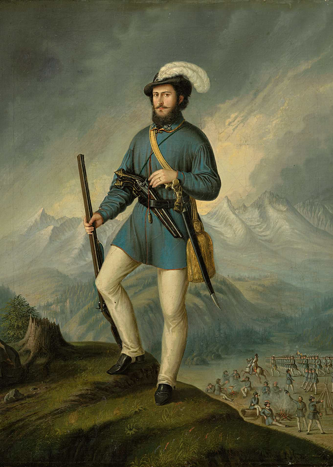 Portrait of a 19th Century Soldier