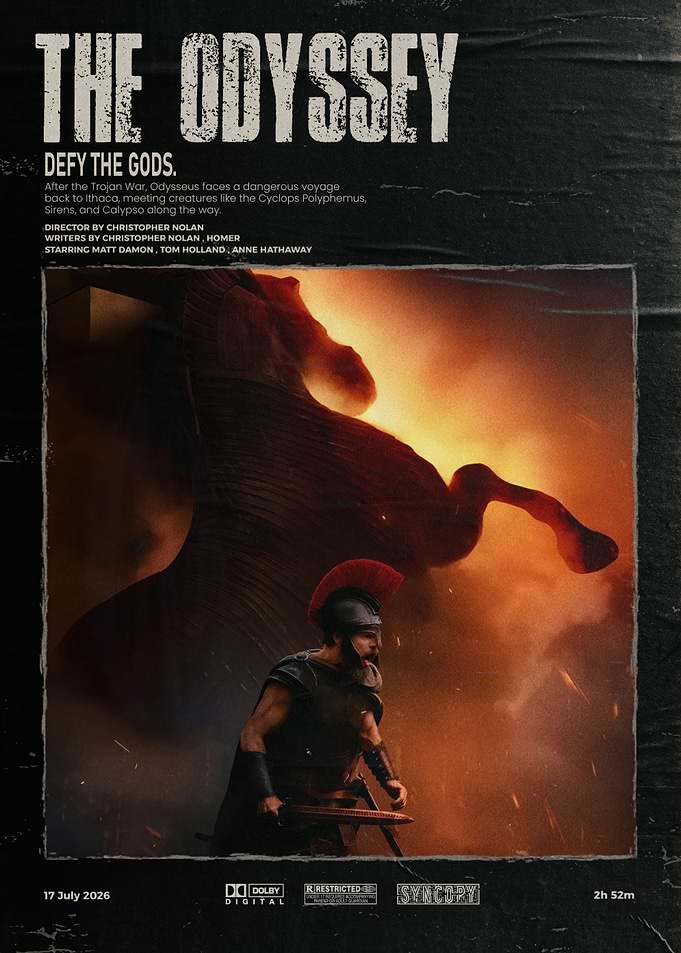 The Odyssey Movie Poster Concept