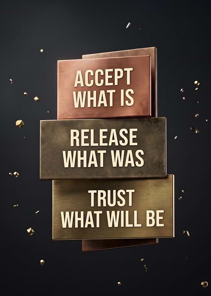 Inspirational Metal Quote Wall Art