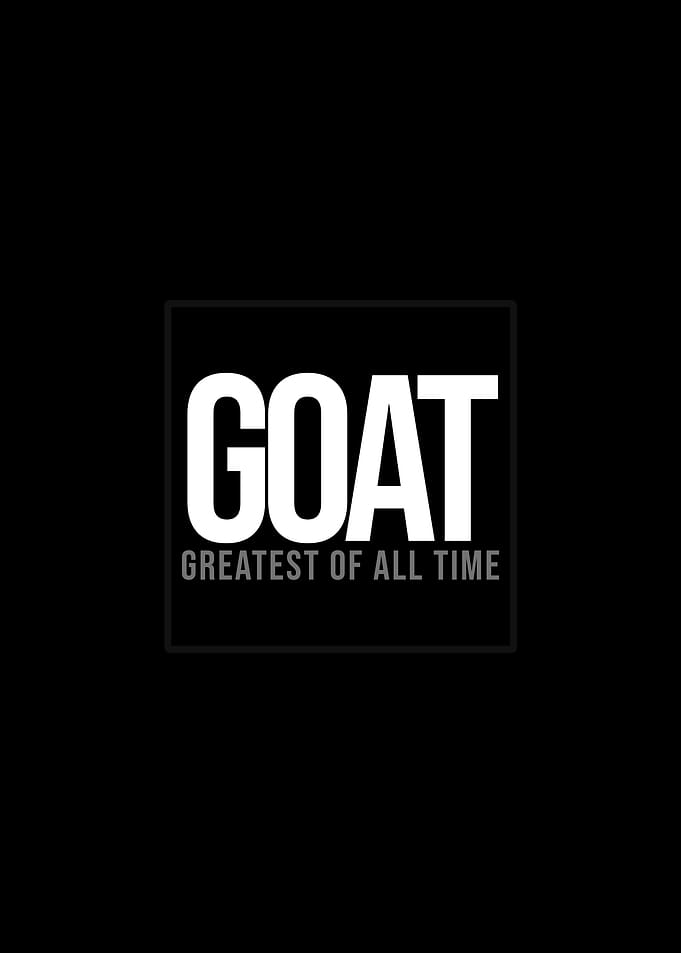 GOAT Greatest of All Time Typography