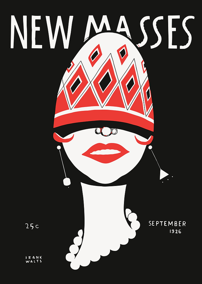 New Masses September 1926 Magazine Cover