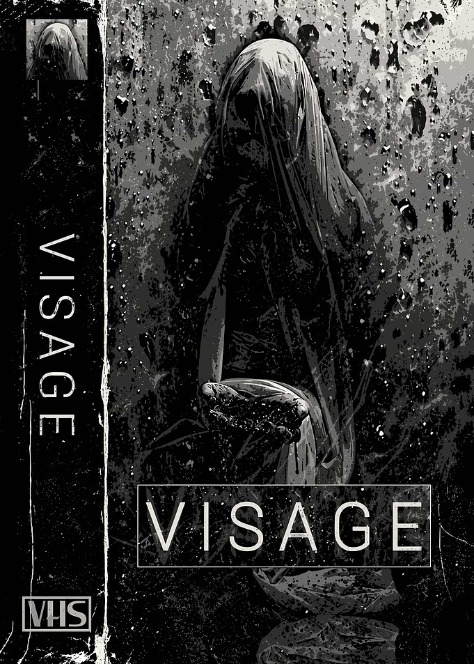 Visage Game Horror VHS Cover Art