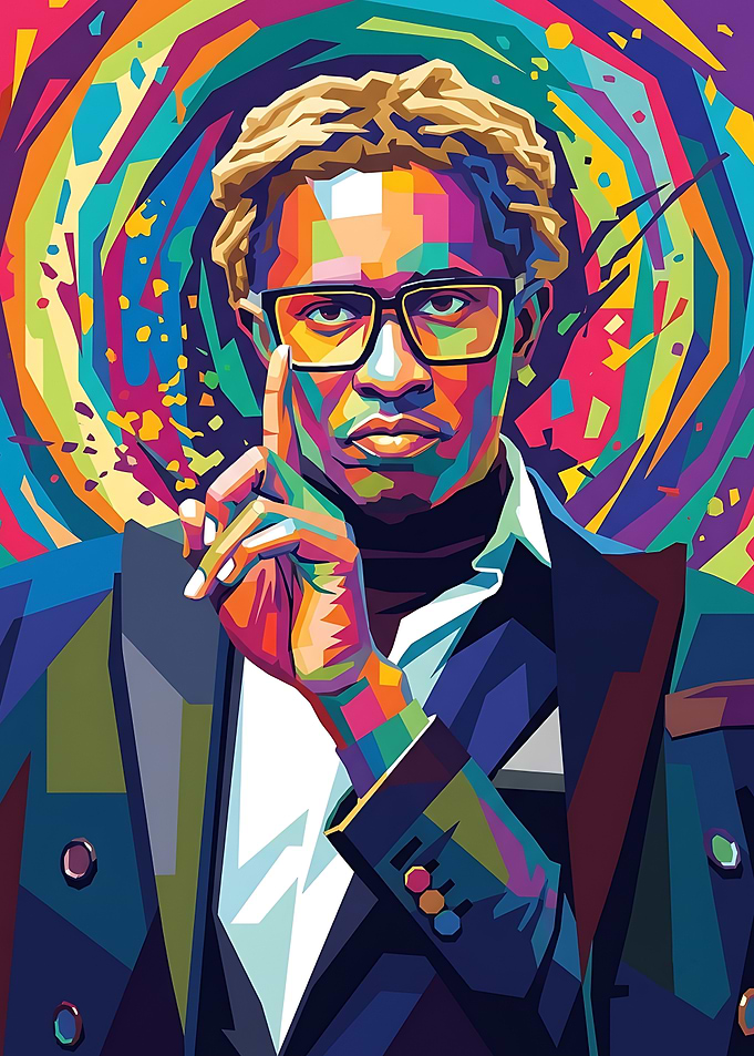 Young Thug Pop Art Portrait