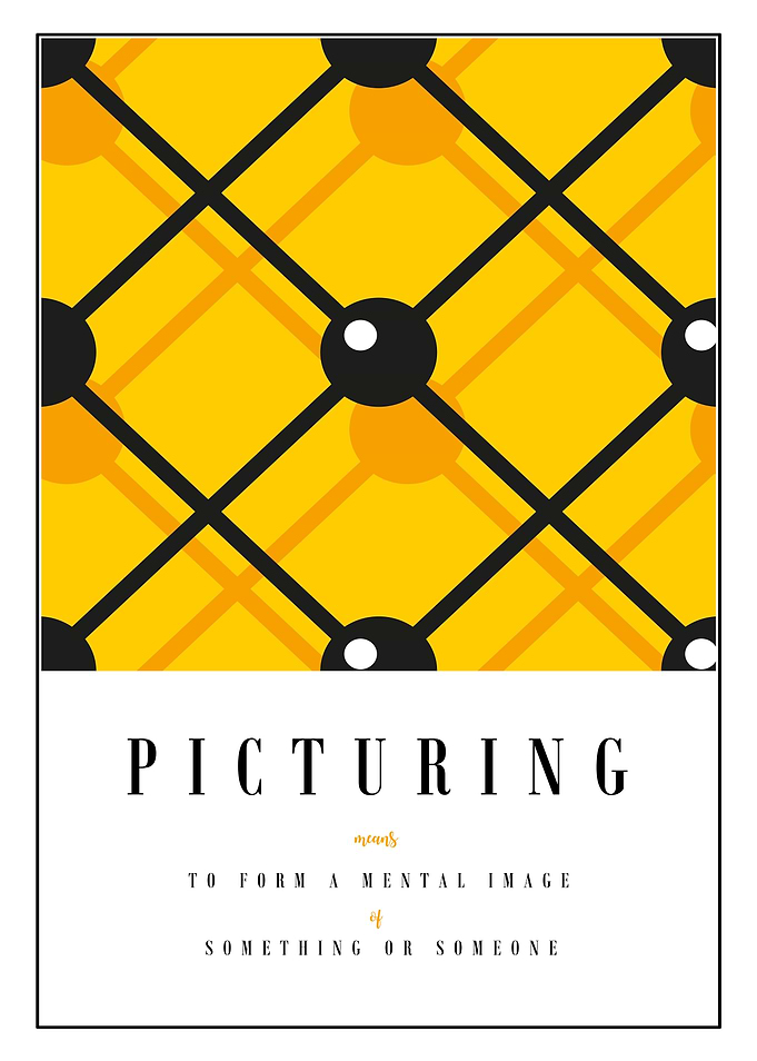 Node Matrix Minimalist Poster