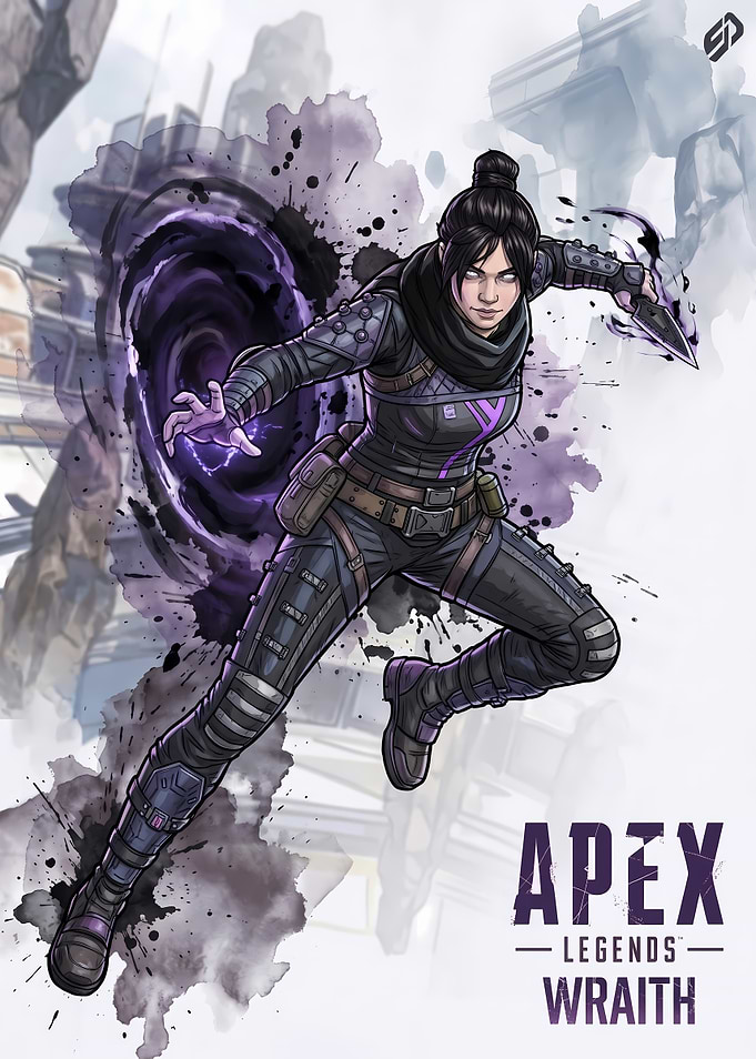 Apex Legends Wraith Character Art