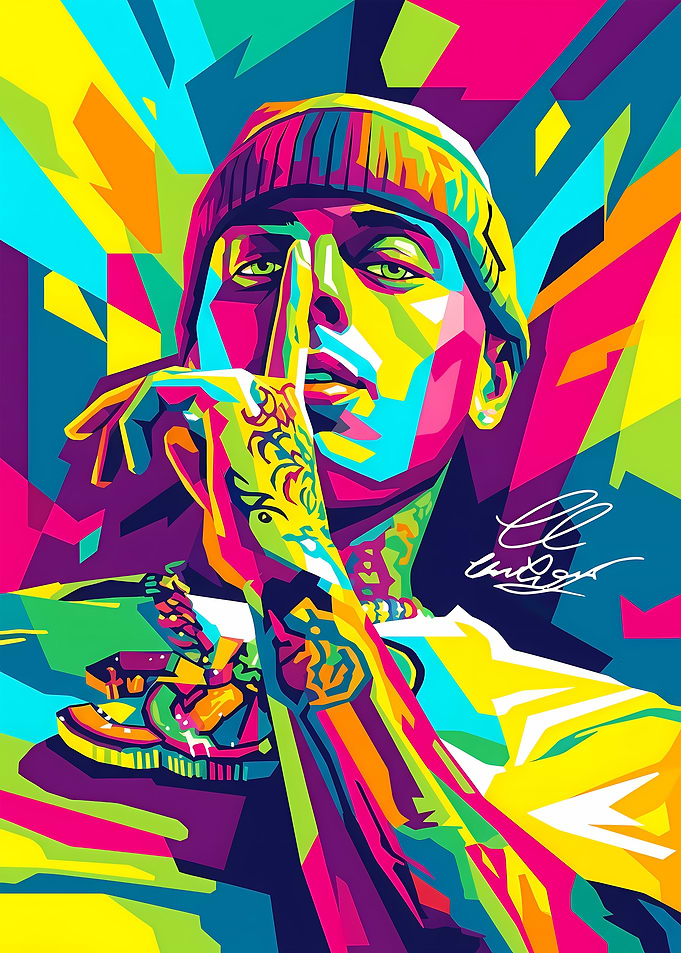 Central Cee Pop Art