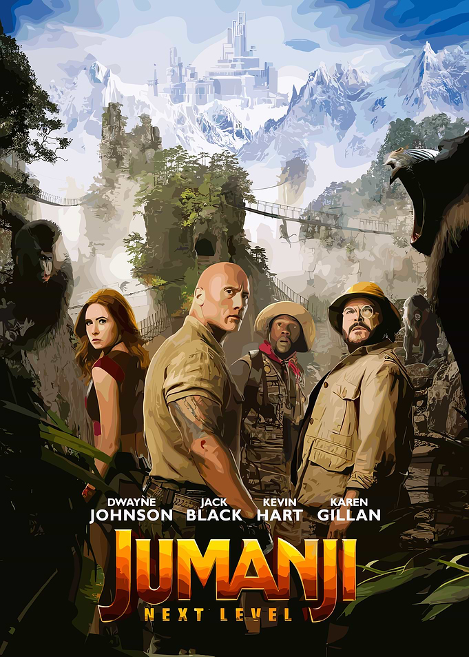 Jumanji The Next Level Movie Poster