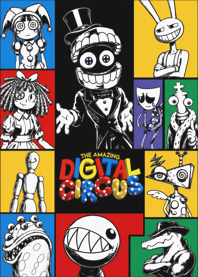 The Amazing Digital Circus Art