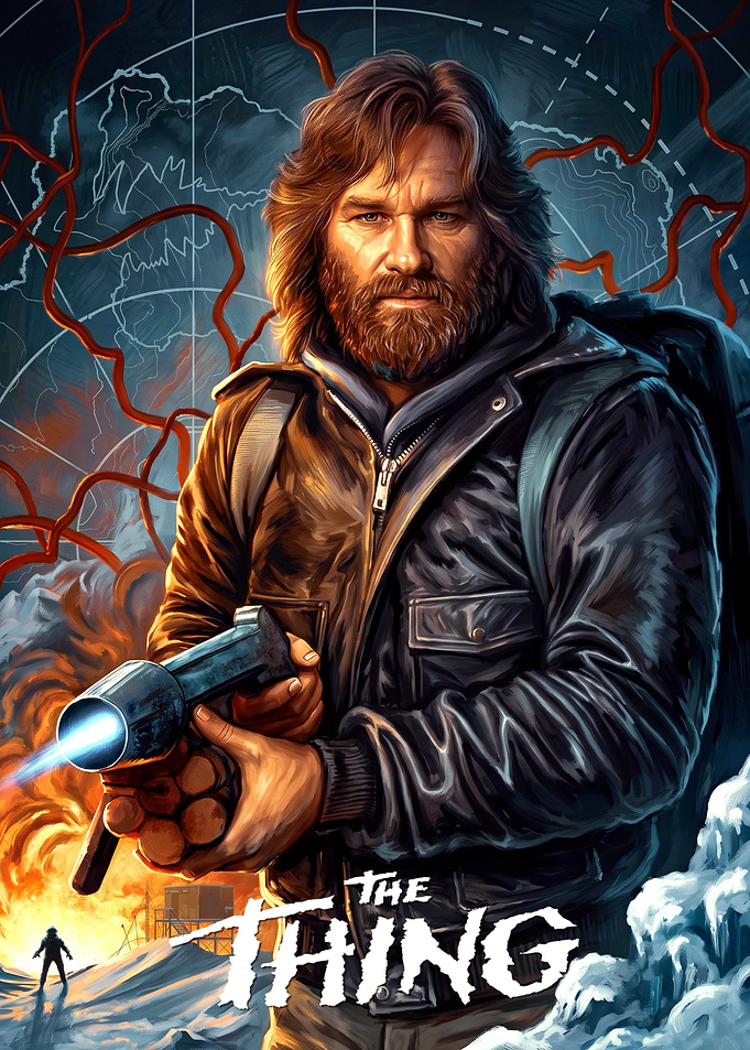 The Thing Movie Poster Art
