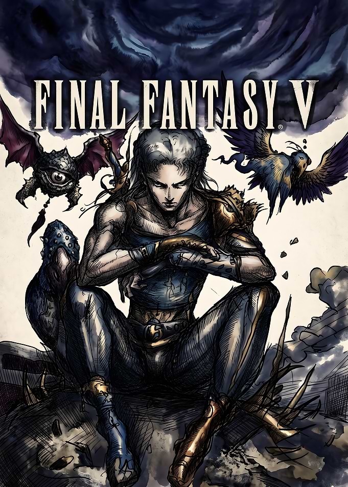 Final Fantasy V Promotional Art