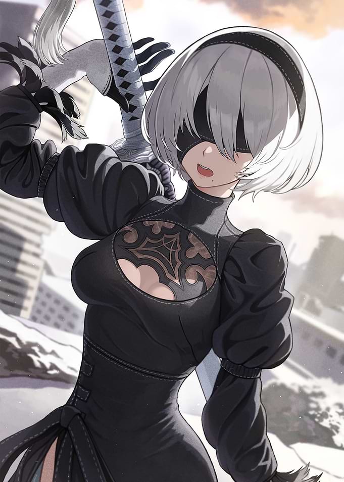 2B from NieR Automata