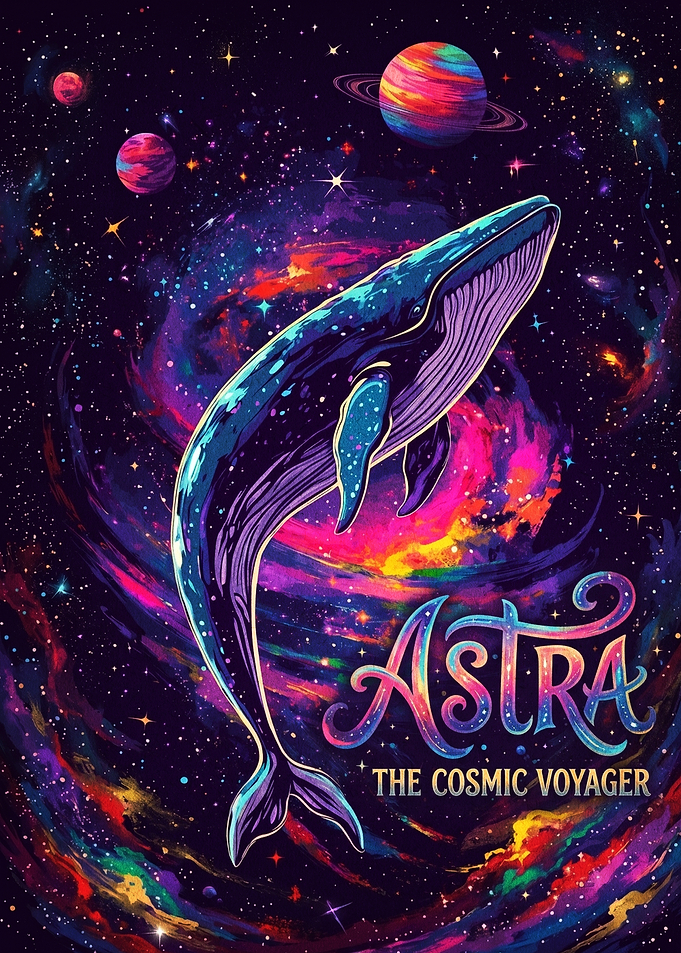Astra The Cosmic Voyager Whale