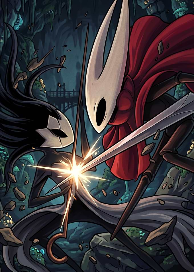 Hornet and Quirrel Duel