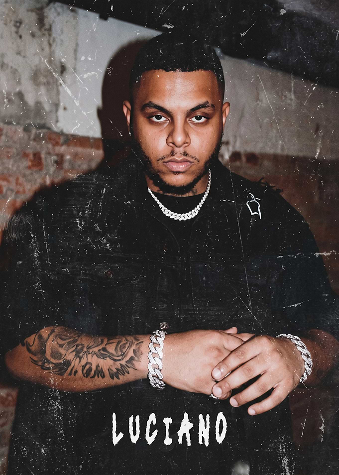 Portrait of Rapper Luciano