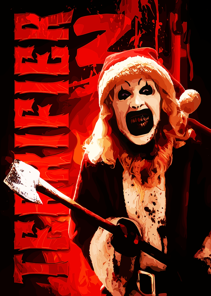 Terrifier 2 Art the Clown Poster