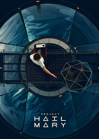 Project Hail Mary Space Poster