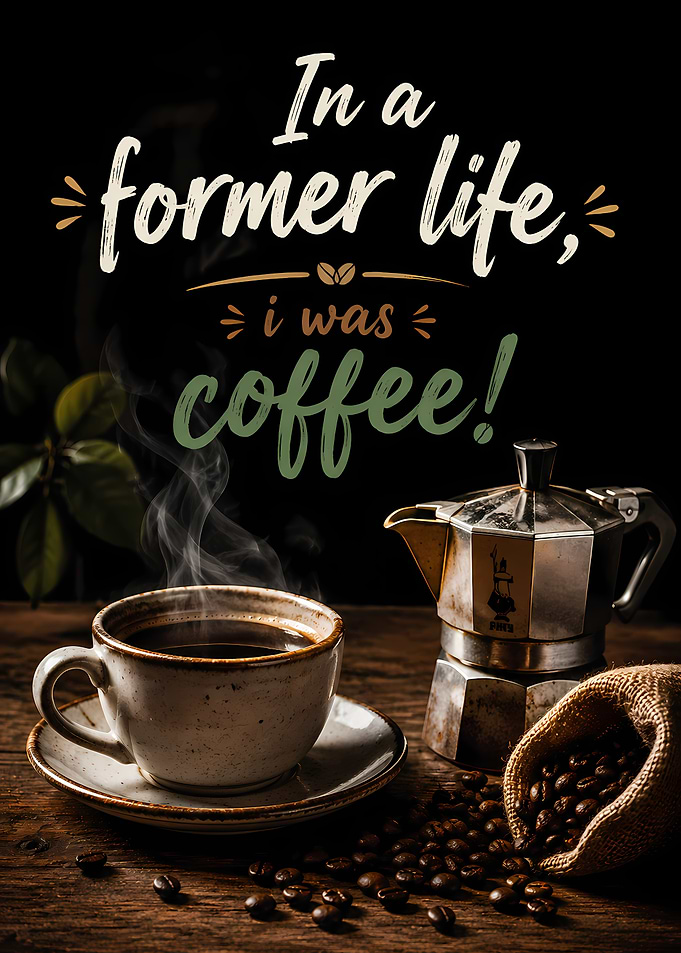 In a former life I was coffee