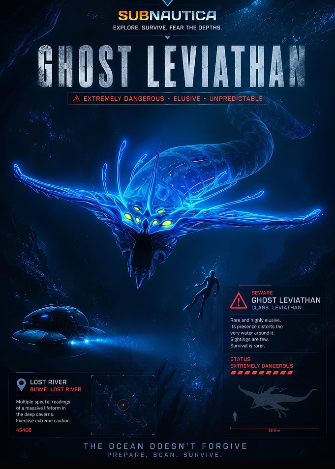 Subnautica Leviathan Creature