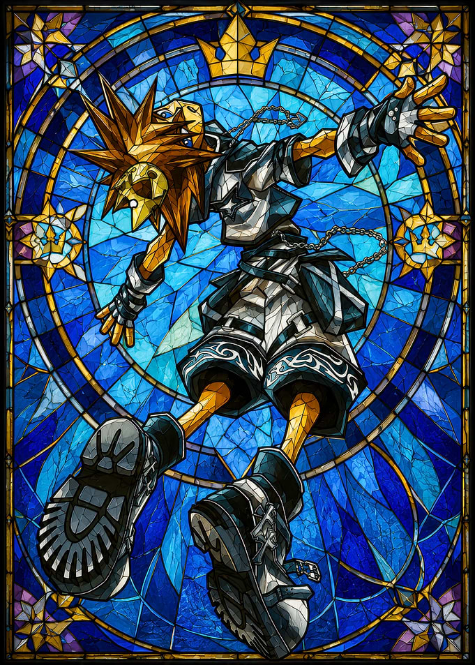 Sora Stained Glass Station of Awakening