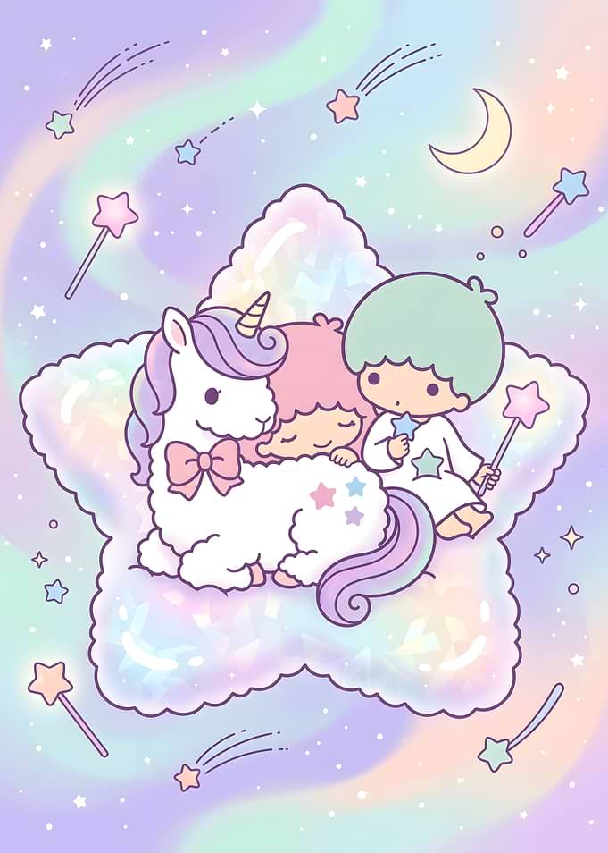 Little Twin Stars with Unicorn