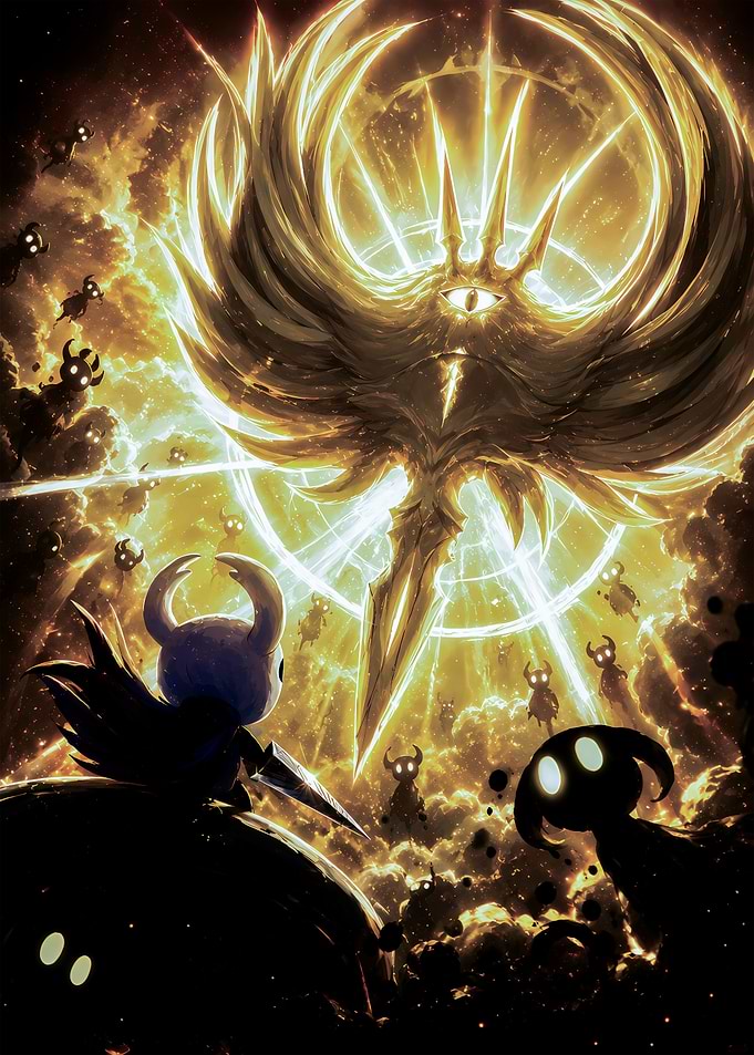 The Knight Confronts The Radiance