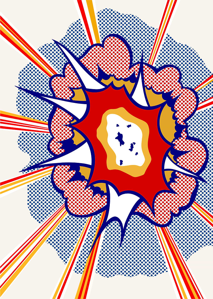Roy Lichtenstein | Explosion 1967