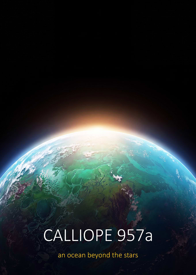 Calliope 957a Space Planet Poster