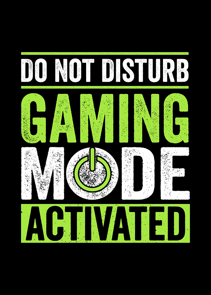 Do Not Disturb Gaming Mode Activated