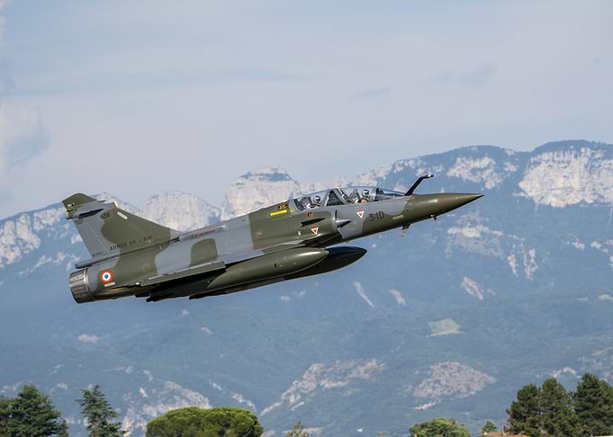 French Mirage 2000 Fighter Jet